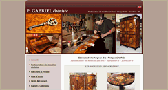 Desktop Screenshot of ebenisterie-restauration.com